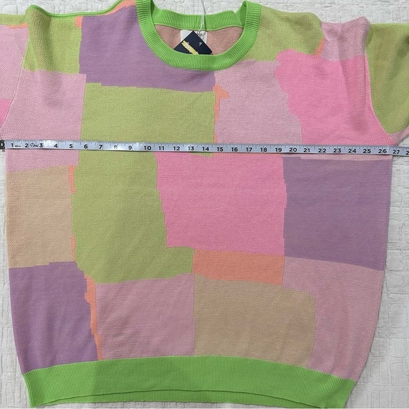 **NWT** Andrew By Unit Colorblock Sweater - Picture 14 of 16